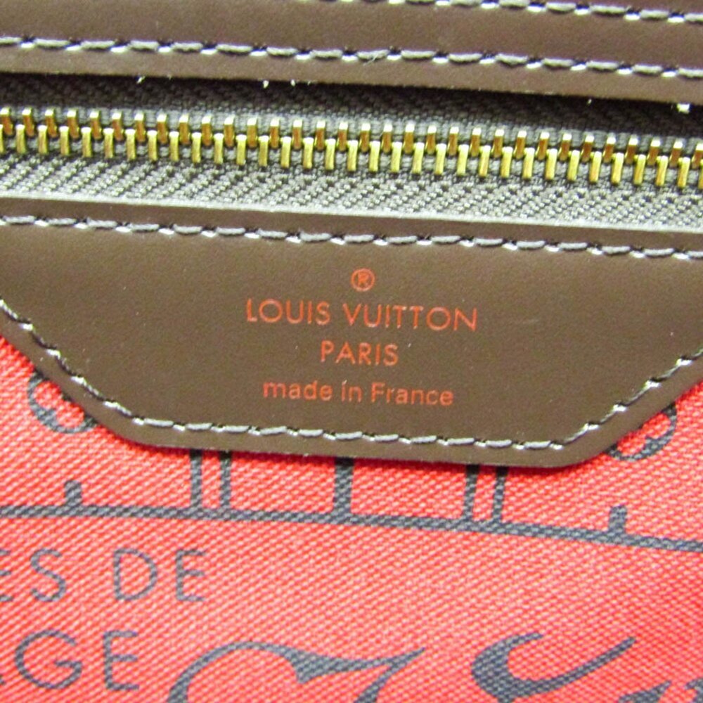 LOUIS VUITTON Authentic Brown Damier Neverfull PM Tote Bag - Picture 10 of 11